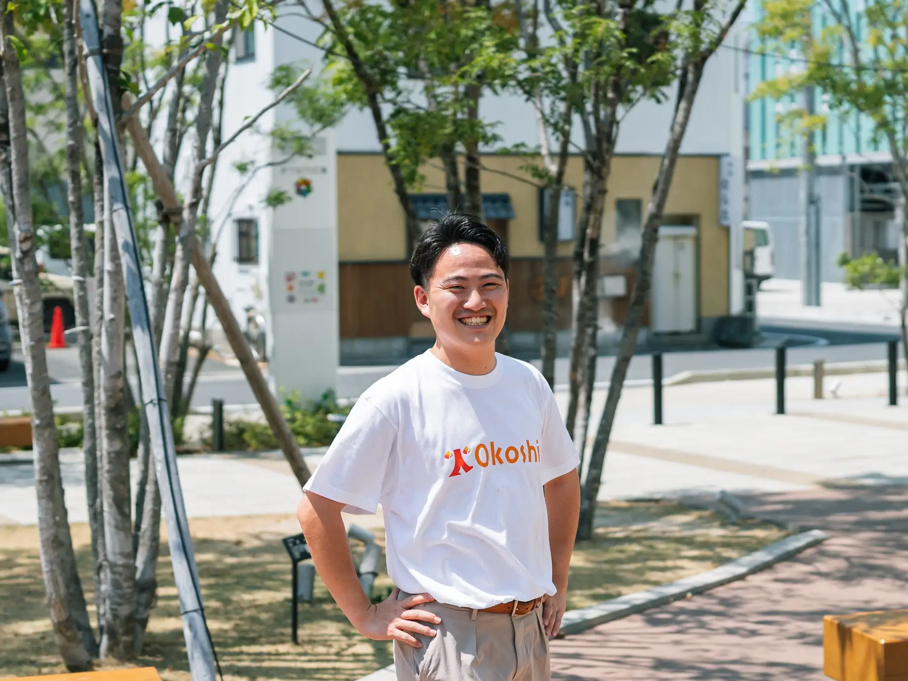 代表社員の畠中蒼太の写真