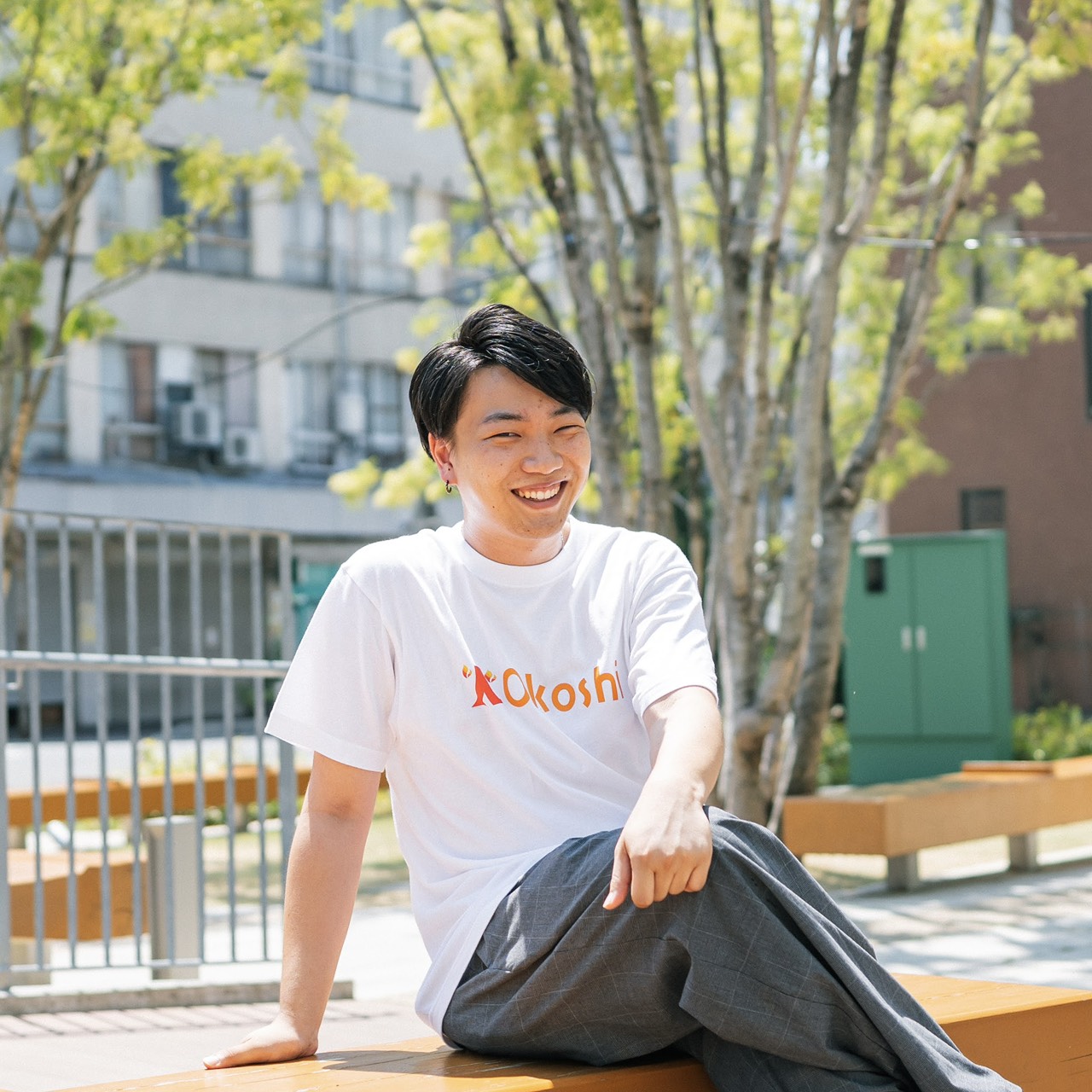 代表社員の籔内龍介の写真